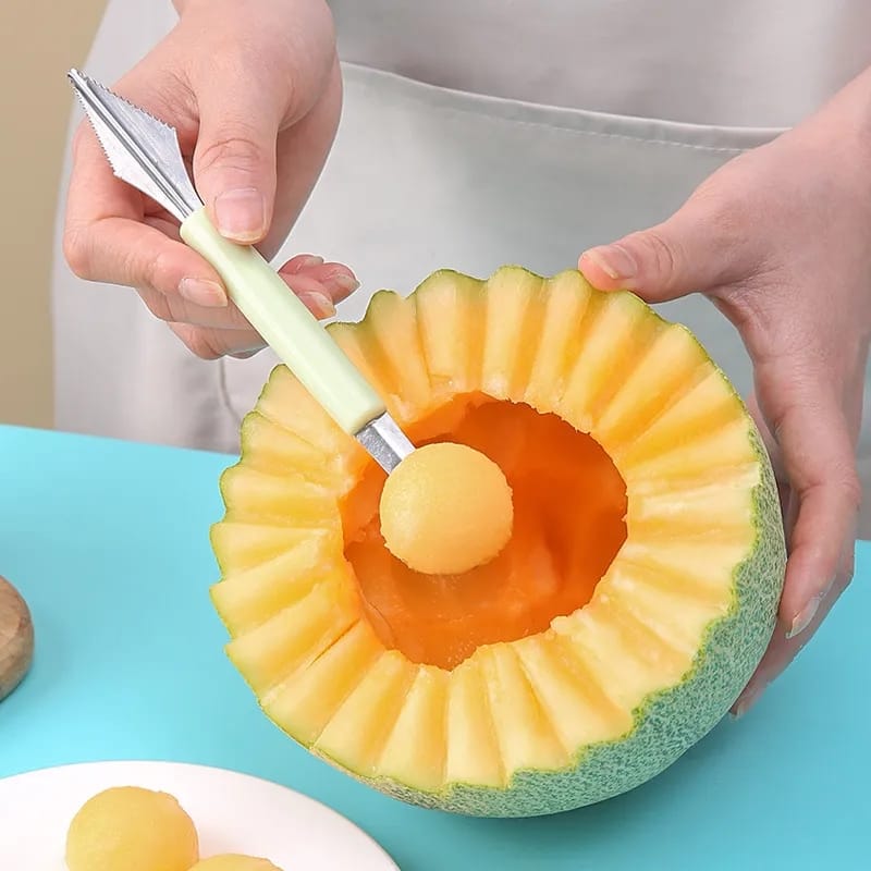 1pc Vegetable Fruit Carving Knife ( Random Color )