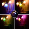 Mushroom Night Light | Led Night Lights | Flower Lamp Bedroom Baby Room Lamps For Family, Friend Or Kids Gifts (random Colors)