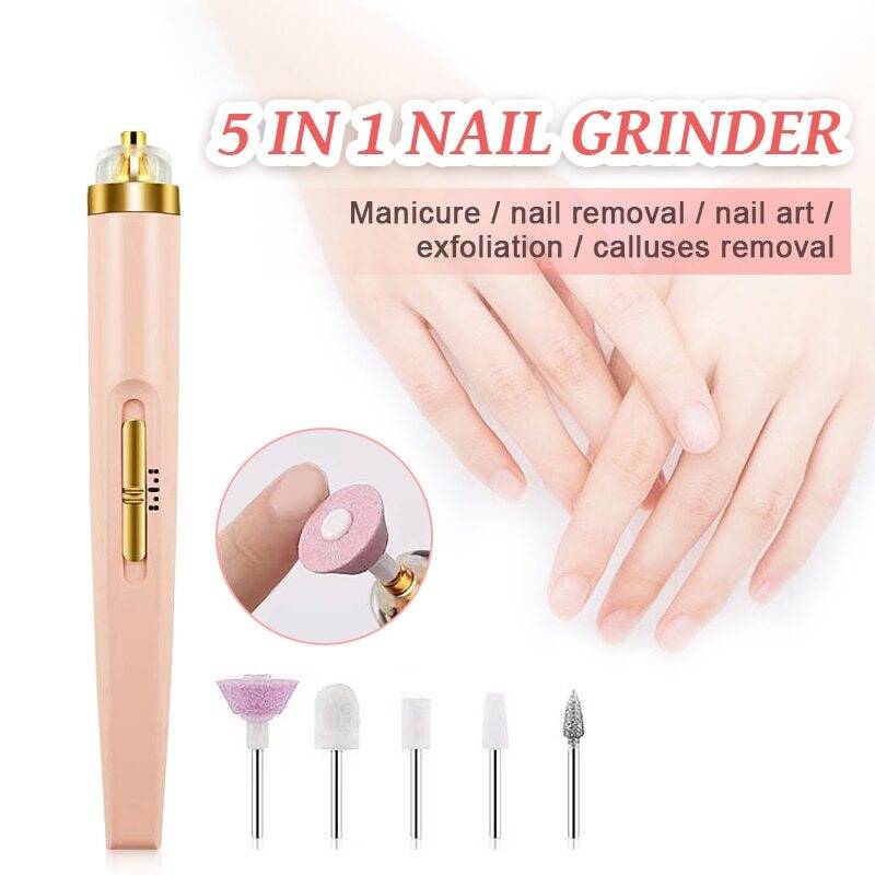 5 In 1 Professional Manicure Nail Grinding, Burnishing Machine