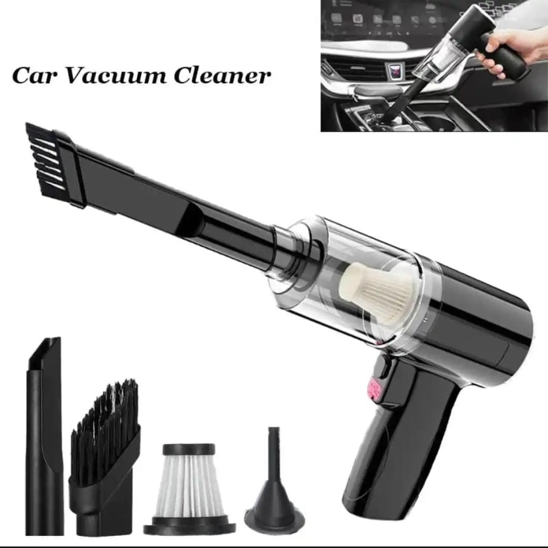 3 In 1 Portable Vacuum Cleaner Wireless Hand-held Cleaning For Car