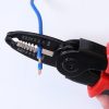 5 In 1 Portable Tool Steel Wire Cutters, 5 Replaceable Heads, Anti Slip Tpr Handle, Combination Pliers For Leather Plastic Thin Metal Cutting, Bending, Trimming