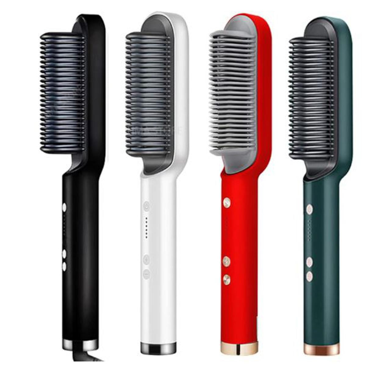 Hqt-909b Electric Professional Hair Straightening Brush