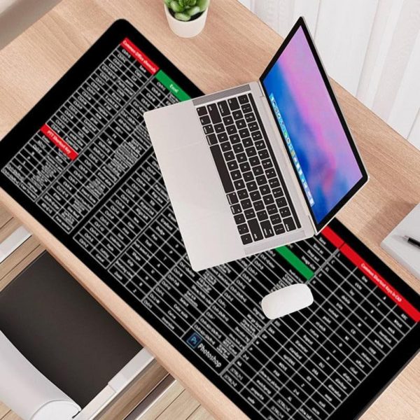Shortcut Keyboard Mat Office Ps Lock Edge Cad/wo/ai/excel/cdr/ppt Keyboard Table Mat Consignment
