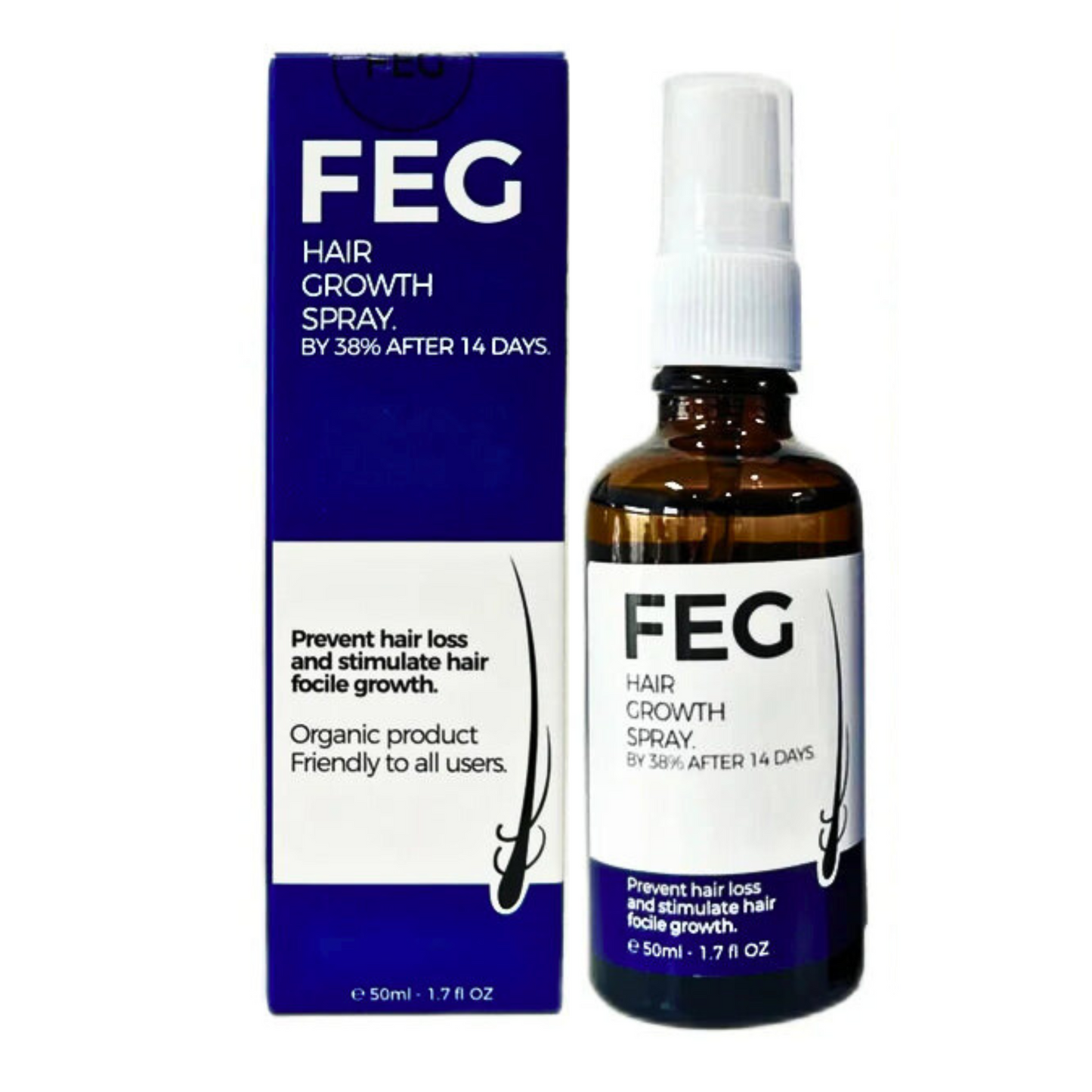 Feg Plus Beard &amp; Hair Growth Serum Spray