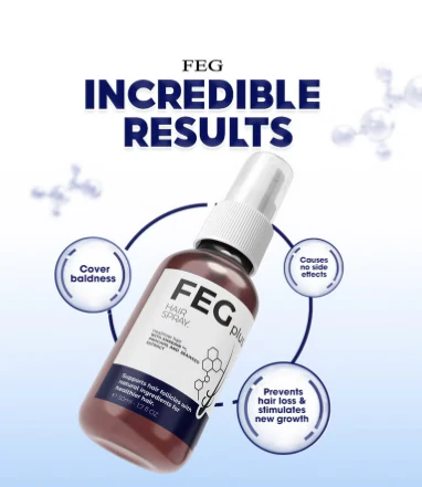 Feg Plus Beard &amp; Hair Growth Serum Spray